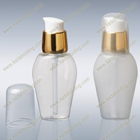 40ml PET bottle with 18mm gold plated treatment pump