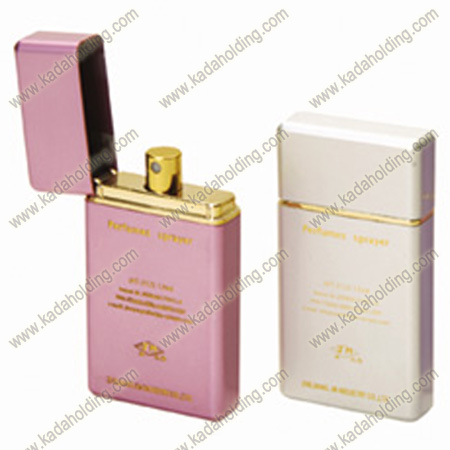 12ml aluminium perfume bottle in lighter shape