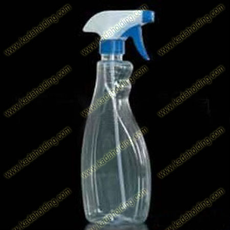 500ml transparent PET trigger spray bottle