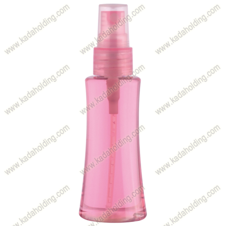 50ml 80ml plastic PET mist spray bottle with dustcap
