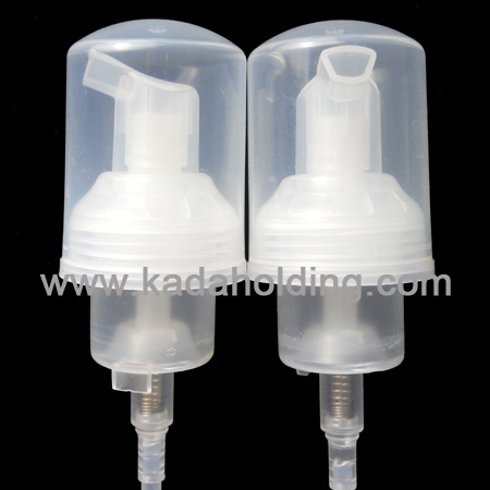30mm PP foam pump sprayer with clear overcap