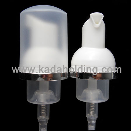 30mm Plated Mousse Pump With Cap