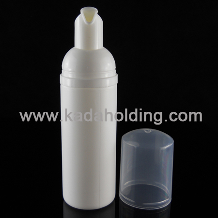 50ml HDPE foam pump bottle with 30mm foam pump