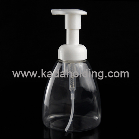300ml foaming soap bottle with 40mm foam dispenser pump