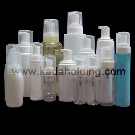 plastic foam bottles with foam pumps