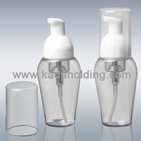 50ml oval plastic PET foaming container