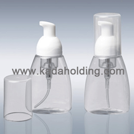 80ml PET cosmetic container with 28mm foam pump