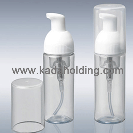 40ml 50ml 80ml PET foaming bottles with 28mm foam pumps