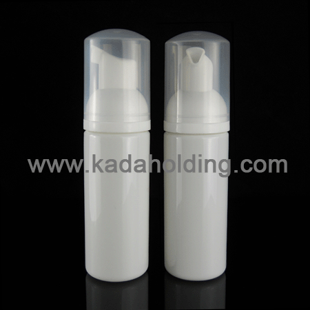 50ml white PET foam bottles for facial cleanser or hand sanitizer