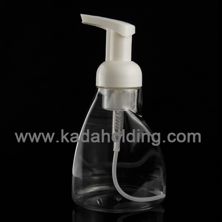 300ml 350ml clear plastic foaming dispenser bottle