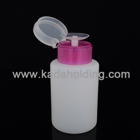 170ml PP plastic cosmetics remover bottle