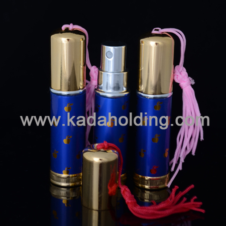 aluminum perfume atomizer bottle