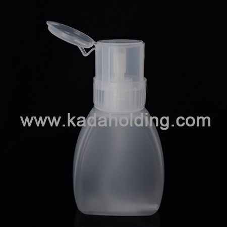 250ml PP plastic nail polish remover pump bottle